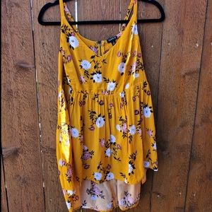 Torrid Mustard Yellow Tank
